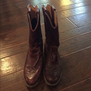 Justin 10” Roper Boots. Size 6C